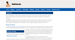 Desktop Screenshot of nekhernia-info.nl